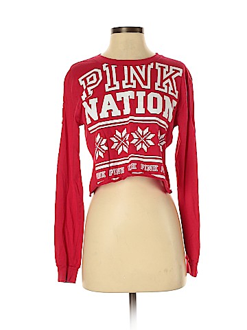 Victoria's Secret Pink Long Sleeve T-Shirt (view 1)