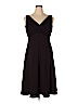 Jones New York 100% Polyester Brown Cocktail Dress Size 16 - photo 1