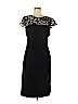 Adrianna Papell Black Cocktail Dress Size 14 - photo 1