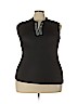 UNITI Black Sleeveless Blouse Size 3X - photo 1