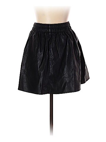 Shinestar Faux Leather Skirt (view 2)