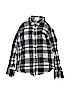 Crewcuts 100% Cotton Plaid Blue Long Sleeve Button-Down Shirt Size 8 - photo 1