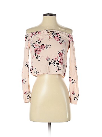 Kendall & Kylie Long Sleeve Blouse (view 1)