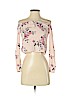 Kendall & Kylie 100% Rayon Pink Long Sleeve Blouse Size XS - photo 1