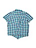 The Children's Place 100% Cotton Blue Short Sleeve Button-Down Shirt Size 10 - 12 - photo 2