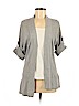 Banana Republic 100% Cotton Gray Cardigan Size M - photo 1