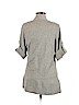 Banana Republic 100% Cotton Gray Cardigan Size M - photo 2