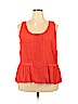 Mossimo Supply Co. 100% Rayon Red Sleeveless Blouse Size 2X - photo 1