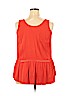 Mossimo Supply Co. 100% Rayon Red Sleeveless Blouse Size 2X - photo 2