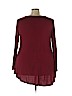 Popana Red Long Sleeve Top Size 3X - photo 2