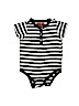 7 For All Mankind Gray Short Sleeve Onesie Size 3-6 mo - photo 1