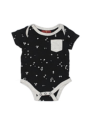 7 For All Mankind Short Sleeve Onesie (view 1)