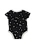 7 For All Mankind Print Black Short Sleeve Onesie Size 3-6 mo - photo 2