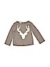 Mud Pie Gray Long Sleeve T-Shirt Size 3T - photo 1