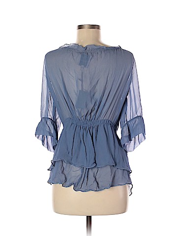 Saivana Short Sleeve Silk Top (view 2)