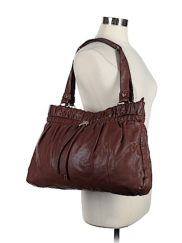 Badgley Mischka Leather Satchel (view 2)