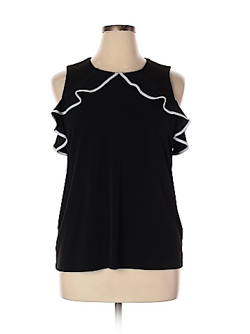 Adrienne Vittadini Short Sleeve Top (view 1)