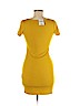 Forever 21 Yellow Casual Dress Size M - photo 2