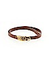 Unbranded 100% Leather Solid Brown Leather Belt Size M - photo 1