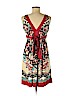 Assorted Brands Red Casual Dress Size 4 (petite) - photo 2