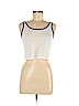 Topshop White Tank Top Size 6 - photo 1