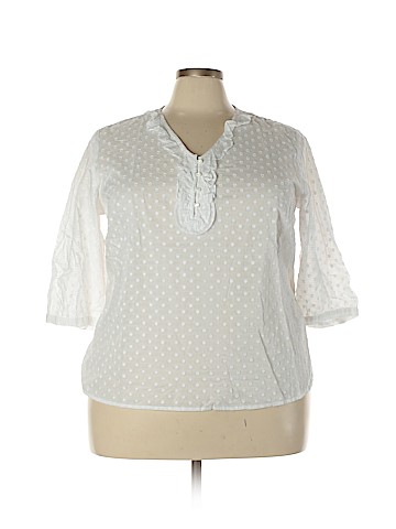 Talbots 3/4 Sleeve Blouse (view 1)