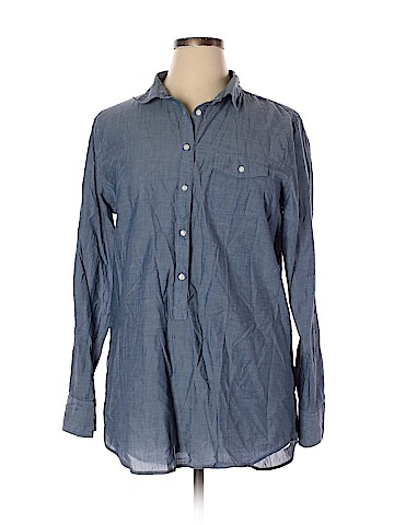 J. Crew Factory Store Long Sleeve Blouse (view 1)