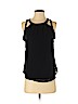 Candie's 100% Polyester Black Sleeveless Blouse Size S - photo 1