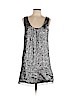 Aqua Silver Cocktail Dress Size L - photo 1