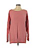 Ann Taylor LOFT Outlet Pink Pullover Sweater Size L - photo 1