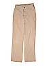 IZOD Solid Tan Casual Pants Size 10 - photo 1