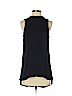 Topshop 100% Viscose Black Sleeveless Blouse Size 4 - photo 1