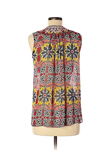 Nieves Lavi Sleeveless Silk Top (view 2)