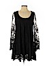Show Me Your Mumu 100% Nylon Black Casual Dress Size XS - photo 1