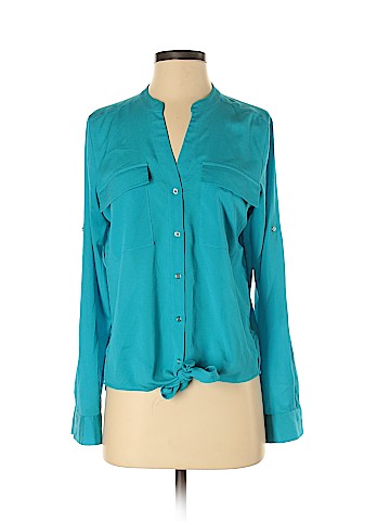 Calvin Klein Long Sleeve Blouse (view 1)