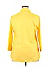 Lands' End Yellow 3/4 Sleeve Button-Down Shirt Size 18 - photo 2