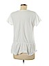 Calonge 100% Cotton White Short Sleeve Top Size M - photo 2