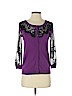 Juicy Couture Purple Wool Cardigan Size XS - photo 1
