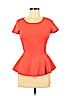 Forever 21 Orange Short Sleeve Top Size S - photo 1