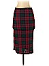 Topshop Burgundy Casual Skirt Size 4 - photo 1