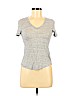 Banana Republic 100% Linen Gray Short Sleeve T-Shirt Size S (petite) - photo 1