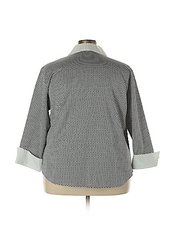 Apostrophe Long Sleeve Button-Down Shirt (view 2)