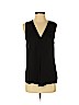 Theory 100% Silk Black Sleeveless Silk Top Size S - photo 1