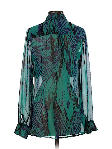 Hale Bob Long Sleeve Silk Top (view 2)