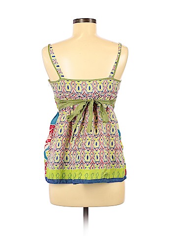 Johnny Was Sleeveless Silk Top (view 2)