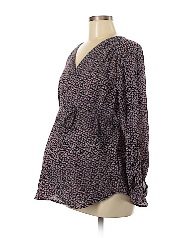 Motherhood Long Sleeve Blouse (view 1)