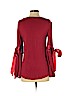 Vince Camuto Red Long Sleeve Top Size XS - photo 2