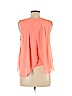 RACHEL Rachel Roy 100% Polyester Orange Sleeveless Blouse Size M - photo 2