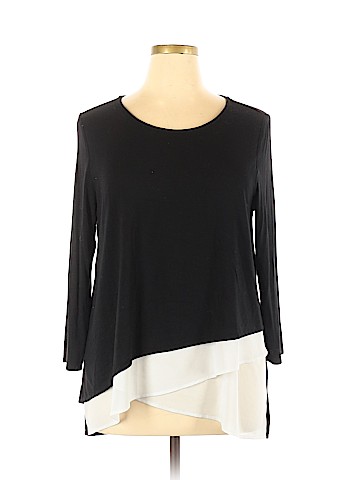 INC International Concepts Long Sleeve Top (view 1)