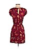 Lucky Brand 100% Viscose Burgundy Casual Dress Size XS - photo 2